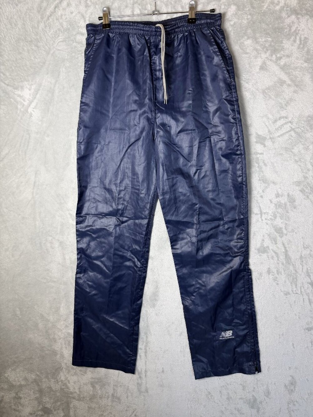 VINTAGE NEW BALANCE Pants Womens Medium ‎ Nylon Windbreaker Zip Y2K  Side-zip